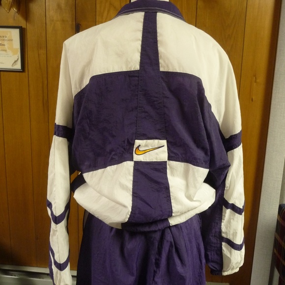 Nike Pants & Jumpsuits | Nwt Nike Purple White Jog Suit Size M | Poshmark